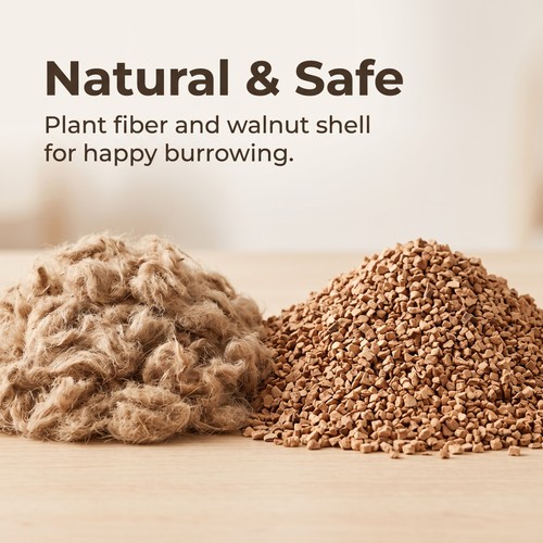 Plant fiber hamster bedding - fiber,